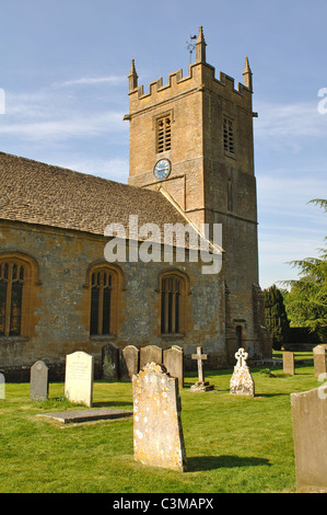 St. Peter`s Church, Stanway, Gloucestershire, England, UK Stock Photo
